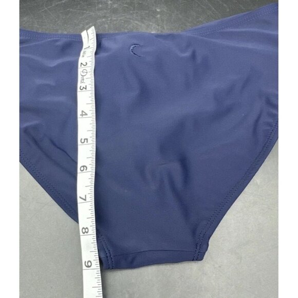 ZYIA NAVY BLUE Bikini Bottom Sz S NEW Pool Beach Summer Vacation Cruise Travel - Picture 8 of 9
